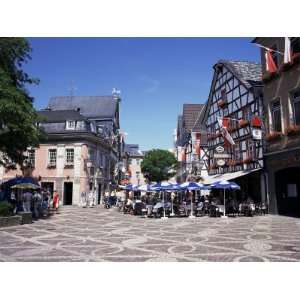  Cafes in the Centre of Town, Ahrweiler Town, Ahr Valley 
