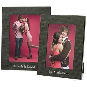  Personalized Black Carbon Fiber Look Picture Frame 