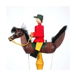  Horseback Rider with Pendulum (Red Jacket)