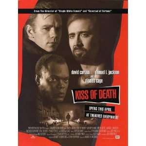  KISS OF DEATH Movie premiere card, Nicolas Cage 