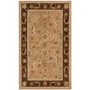   Rugs Jewel 70113 Persian Rug   Sand/Chocolate, 5.3 ft. Round Home