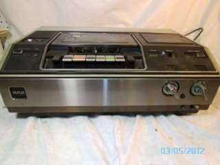 VINTAGE 1977 RCA VBT200 SELECTAVISION VCR FIRST ONE EVER INTRODUCED IN 