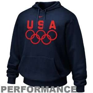  Nike USA Olympic Team Navy Blue Team Logo Performance 