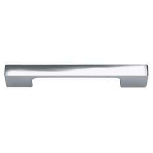    CH 4 5/8 Inch Euro Tech Collection Thin Square Pull, Polished Chrome