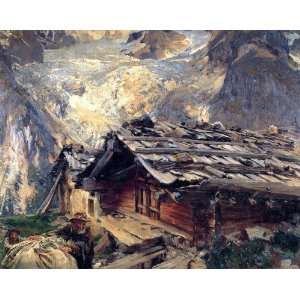  Oil Painting Brenva Glacier John Singer Sargent Hand 