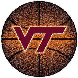  Virginia Tech Hokies Basketball Rug