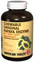 Original Papaya Enzyme by American Health Products 600 Chew  