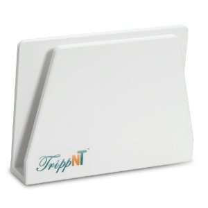TrippNT 50169 White PVC Plastic Small Book Holder, 6 Width x 4.5 