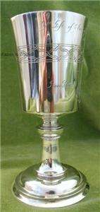 Vintage 1972 Limited Edition Solid Silver Hertford Cup Chalice By 