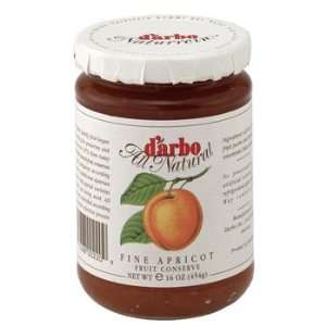   Apricot Preserve   fruit conserve   16 oz/454 gr by Darbo, Austria