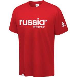 Russia Soccer Youth adidas Soccer UEFA Euro 2012 All Together T Shirt