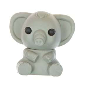  Elephant (Gray) Mini Eraser   Gomu Eraserland Collectible Erasers 