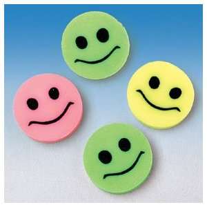    S&S Worldwide Smile Mini Erasers (Pack of 144) Toys & Games