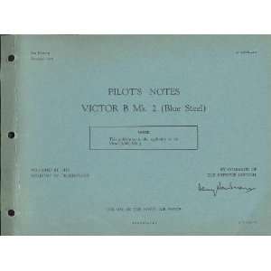   Page Victor B Mk.2 Aircraft Pilots Notes Manual Handley Page Books