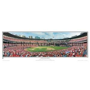 Rob Arra Baseball Framed Stadium Panoramic of St Louis CardinalsLast 