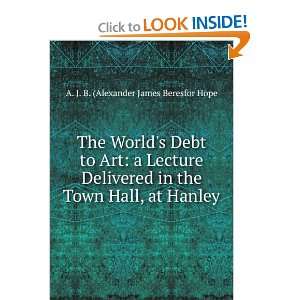   Town Hall, at Hanley A. J. B. (Alexander James Beresfor Hope Books