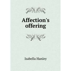  Affections offering Isabella Hanley Books