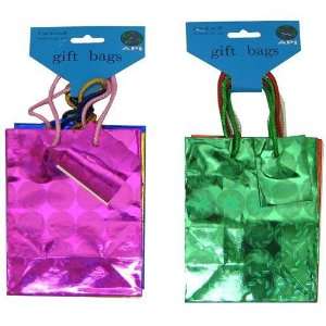 Hologram Small Gift Bag 3pk Assorted Case Pack 12 