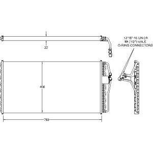  Condenser 1991 89 Buick Automotive