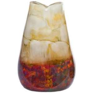  Salsa Decorative Art Glass Vase