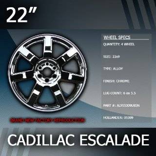 2007 2011 Cadillac Escalade 22 Inch Factory Chrome Wheels Replacement 