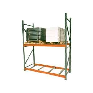  Teardrop Pallet Rack Upright   192H x 42W   19,300# cap 