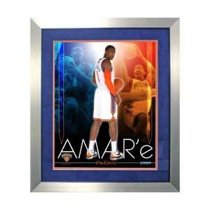 Amare Stoudemire New York Knicks 16x20 Team Colors Vertical Framed 