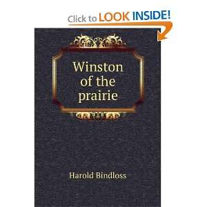  Winston of the prairie Harold Bindloss Books
