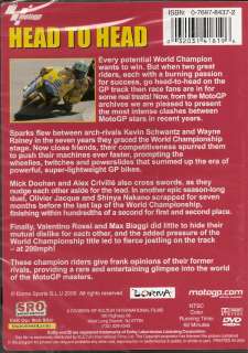 MotoGP HEAD TO HEAD Schwantz Rainey Doohan Rossi++ DVD  