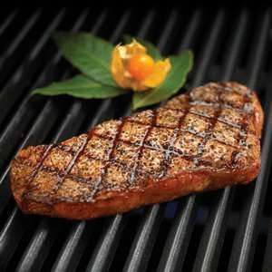 USDA Choice NY Strip   2 12 oz steaks  Grocery & Gourmet 