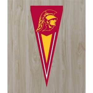 USC Trojans Applique Embroidered Wall/Yard/Garden Pennant Flag  