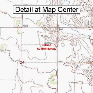  USGS Topographic Quadrangle Map   Holland, Minnesota 