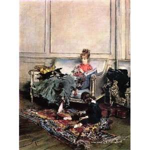  FRAMED oil paintings   Giovanni Boldini   24 x 32 inches 