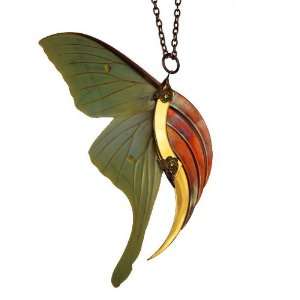 URVASHI BLADE WING   Neo Victorian Fairy Jewelry   24K Gold Plated 