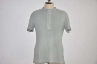 Ralph Lauren RRL KON TIKI Cotton Henley Polo Shirt XL  