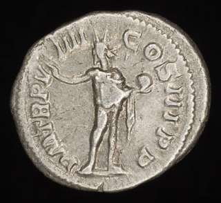Ancient Roman Silver Denarius coin of Severus Alexander  