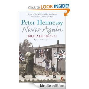   Again Britain 1945 1951 Peter Hennessy  Kindle Store