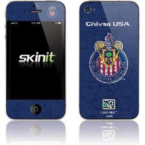  Chivas USA Solid Distressed skin for Apple iPhone 4 / 4S 