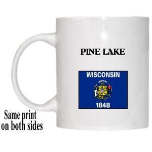    US State Flag   PINE LAKE, Wisconsin (WI) Mug 