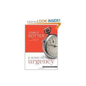  A Sense of Urgency 1st (first) edition (9780935723410 