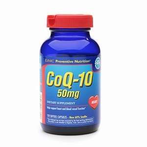  GNC Preventive Nutrition Coq 10 50mg Health & Personal 