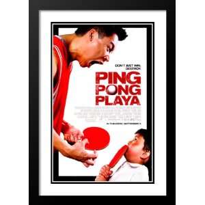  Ping Pong Playa 32x45 Framed and Double Matted Movie 