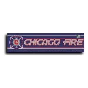  Chicago Fire MLS Bumper Sticker Automotive