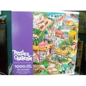  Gale Pitt Puzzle Challenge 1000 piece puzzle Zoo Challenge 