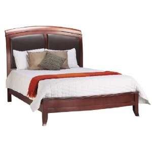 Brighton Low Profile Bed in Leather (King)   Low Price 