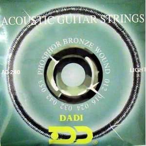  Acoustic Guitar Strings (Light Gauge) Musical Instruments