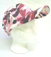 NEW Pink Camouflage Hat Camo Cap One Size Fits All USF  