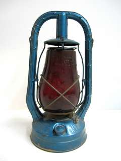   Monarch New York Railroad Fitzall Red Globe Oil Lantern Handle  