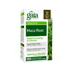  Gaia Herbs Dietary Supplement, Maca Root, 60 Count Health 