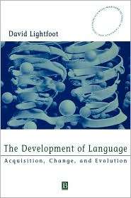   Evolution, (0631210601), David Lightfoot, Textbooks   